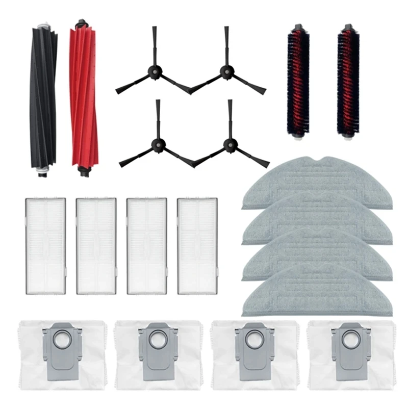 For Roborock S8 PLUS S8+ S8 Pro Ultra Robot Vacuum Main Brush Side Brush Mop Filter Dust Bag Brush Cover Parts Accessories
For Roborock S8 PLUS S8+ S8 Pro Ultra Robot Vacuum Main Brush Side Brush Mop Filter Dust Bag Brush Cover Parts Accessories