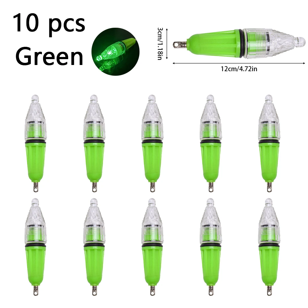 10 шт. светодиодные фонари для подводной рыбалки, морская рыбалка, приманка, ночное осветительное оборудование, водонепроницаемые фонари для приманки для рыбы высокого давления
10 шт. светодиодные фонари для подводной рыбалки, морская рыбалка, приманка, ночное осветительное оборудование, водонепроницаемые фонари для приманки для рыбы высокого давления