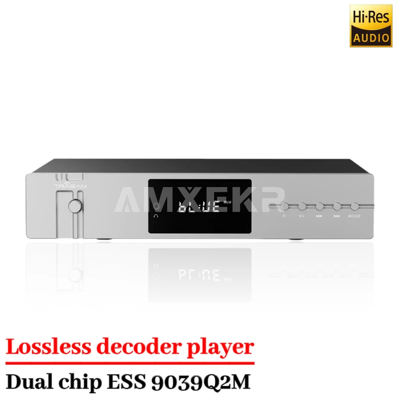 Trasam DAC4 Lossless Decoding Player Supports U Disk/Bluetooth/remote Control Digital Turntable Decoder Player All-in-one
Trasam DAC4 Lossless Decoding Player Supports U Disk/Bluetooth/remote Control Digital Turntable Decoder Player All-in-one