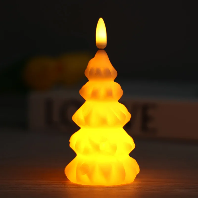 Led Candle Lights Christmas Romantic Atmosphere Lights Room Ornaments Flickering Flame Candle
Led Candle Lights Christmas Romantic Atmosphere Lights Room Ornaments Flickering Flame Candle