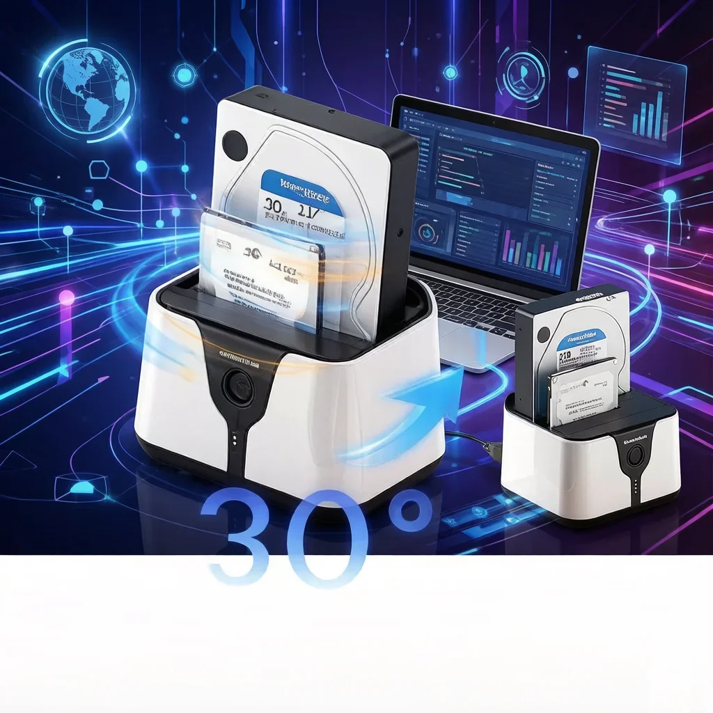 Dual Bay HDD SSD Box Desktop Offline Clone Docking Station 2 Bay SATA to USB 3.0 Adapter
Dual Bay HDD SSD Box Desktop Offline Clone Docking Station 2 Bay SATA to USB 3.0 Adapter