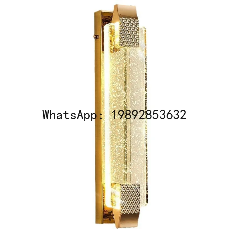 PYJ light luxury crystal wall lamp living room TV background wall lamp simple decoration atmosphere villa bedroom
PYJ light luxury crystal wall lamp living room TV background wall lamp simple decoration atmosphere villa bedroom
