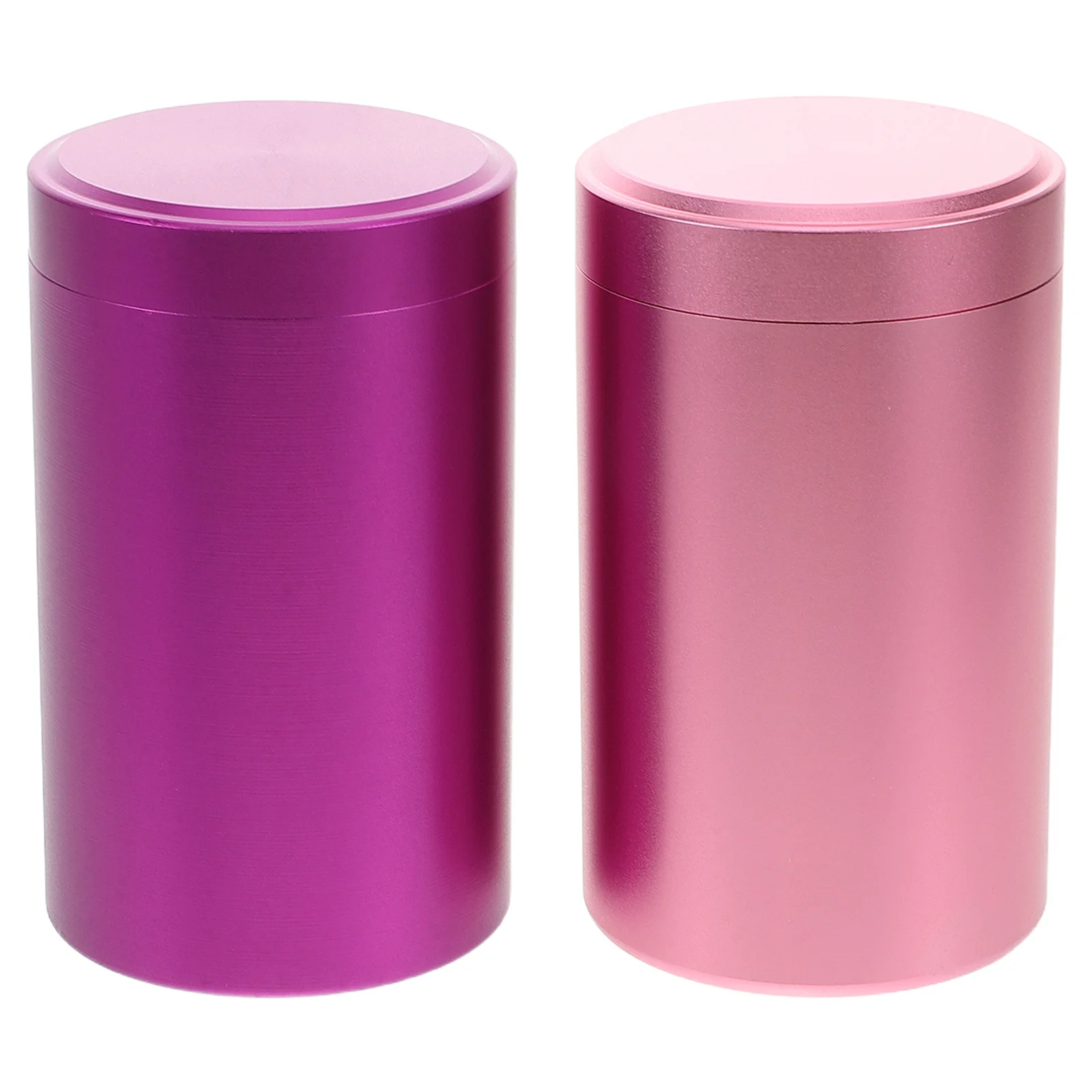 2Pcs Aluminum Alloy Portable Airtight Storage Containers Multipurpose Travel Jars for Tea Coffee Spices Food Storage Outdoor
2Pcs Aluminum Alloy Portable Airtight Storage Containers Multipurpose Travel Jars for Tea Coffee Spices Food Storage Outdoor