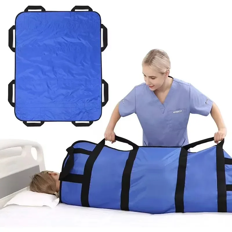 Patient Carries Transfer Turning Lifting Mat 48" X 40" Positioning Bed Pad Reusable & Washable Sheet
Patient Carries Transfer Turning Lifting Mat 48" X 40" Positioning Bed Pad Reusable & Washable Sheet