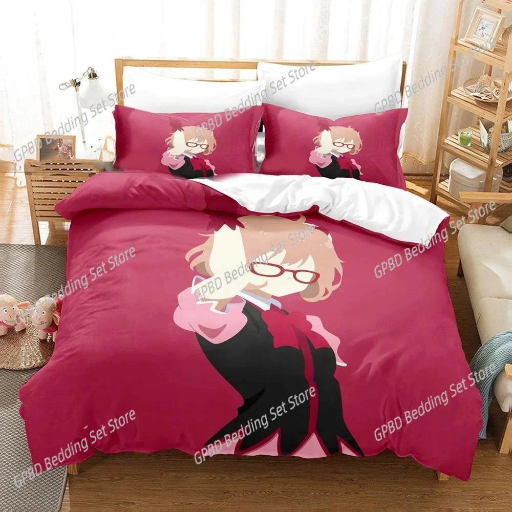 Anime Beyond the Boundary Mirai Kuriyama Bedding Set Bedroom Soft Modern Bedspreads Comefortable Duvet Cover Quilt Pillowcase
Anime Beyond the Boundary Mirai Kuriyama Bedding Set Bedroom Soft Modern Bedspreads Comefortable Duvet Cover Quilt Pillowcase