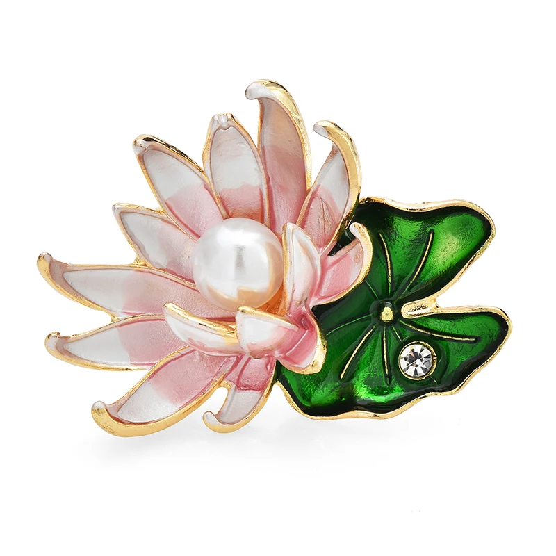 Wuli&baby Pink Lotus Flower Brooches Women Pearl Classic Beauty Water Plants Party Office Brooch Pins Gifts
Wuli&baby Pink Lotus Flower Brooches Women Pearl Classic Beauty Water Plants Party Office Brooch Pins Gifts