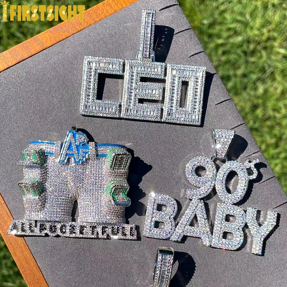 Iced Out Bling 90S BABY Pendant Necklace CZ Letters Gold Silver Color Zircon Charm Men's Women Hip Hop Jewelry
Iced Out Bling 90S BABY Pendant Necklace CZ Letters Gold Silver Color Zircon Charm Men's Women Hip Hop Jewelry