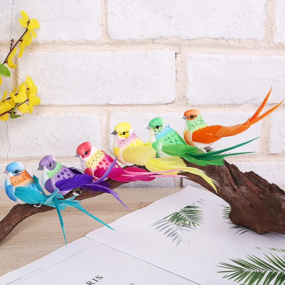 New 12pcs Artificial Foam Feather Birds DIY Crafts Ornament Bird Model Figurine Home Ornament Garden Decoration
New 12pcs Artificial Foam Feather Birds DIY Crafts Ornament Bird Model Figurine Home Ornament Garden Decoration