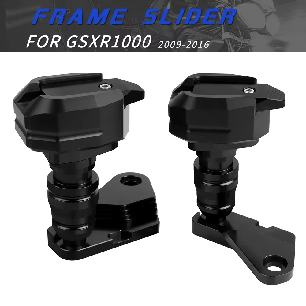 For Suzuki GSXR1000 K9 GSX R 1000 GSX-R 1000 2009-2016 CNC Frame Slider Falling Protection Fairing Guard Crash Pad Protector
For Suzuki GSXR1000 K9 GSX R 1000 GSX-R 1000 2009-2016 CNC Frame Slider Falling Protection Fairing Guard Crash Pad Protector