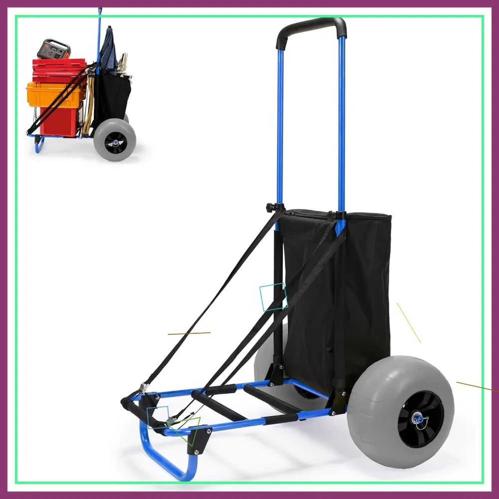 13-дюймовая тележка для пляжной рыбалки с большими воздушными шарами, складная тележка для песка емкостью 165 фунтов с полиуретановыми шинами и сумкой для хранения
13-дюймовая тележка для пляжной рыбалки с большими воздушными шарами, складная тележка для песка емкостью 165 фунтов с полиуретановыми шинами и сумкой для хранения