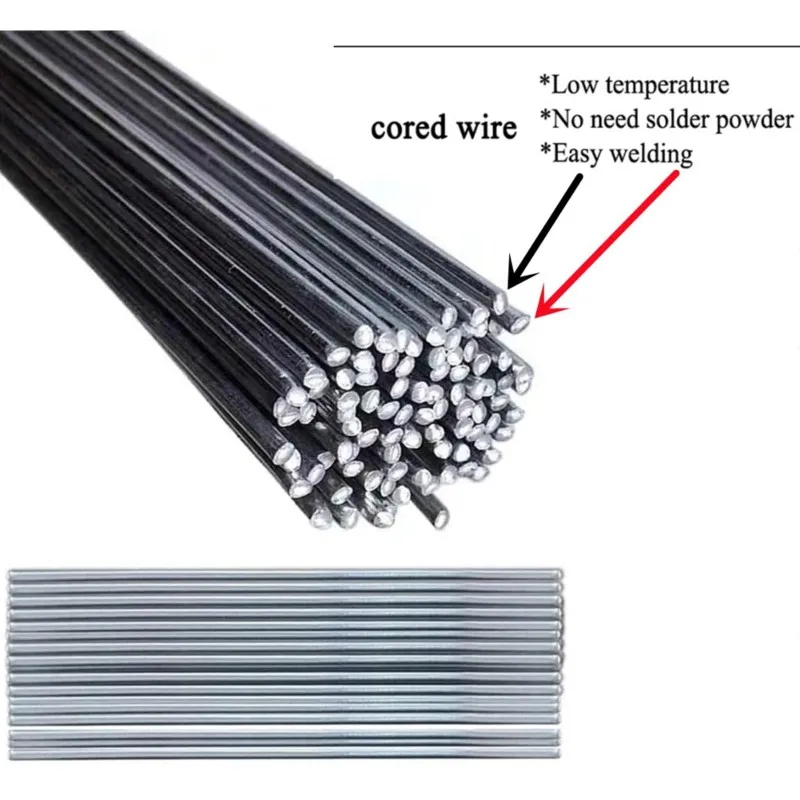 ABGH-Aluminum Welding Wire 100 Pcs, 50Cm Length, 1.6Mm Diameter Low Temperature 1022° F Low Melt Welding Rods No Flux Needed
ABGH-Aluminum Welding Wire 100 Pcs, 50Cm Length, 1.6Mm Diameter Low Temperature 1022° F Low Melt Welding Rods No Flux Needed