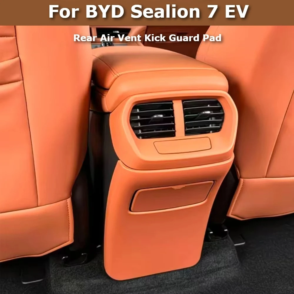 For BYD Sealion 7 EV ABS Rear Air Vent Kick Guard Pad Anti Scratch Cover Rear AC Outlet Protector Trim Interior Accessories
For BYD Sealion 7 EV ABS Rear Air Vent Kick Guard Pad Anti Scratch Cover Rear AC Outlet Protector Trim Interior Accessories