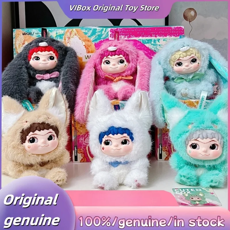 New Genuine Wakuku Fox Rabbit Mischief Diary Series Blind Box Trendy Toy Vinyl Doll Pendant Wakuku V2 Birthday Gift Mystery Box
New Genuine Wakuku Fox Rabbit Mischief Diary Series Blind Box Trendy Toy Vinyl Doll Pendant Wakuku V2 Birthday Gift Mystery Box