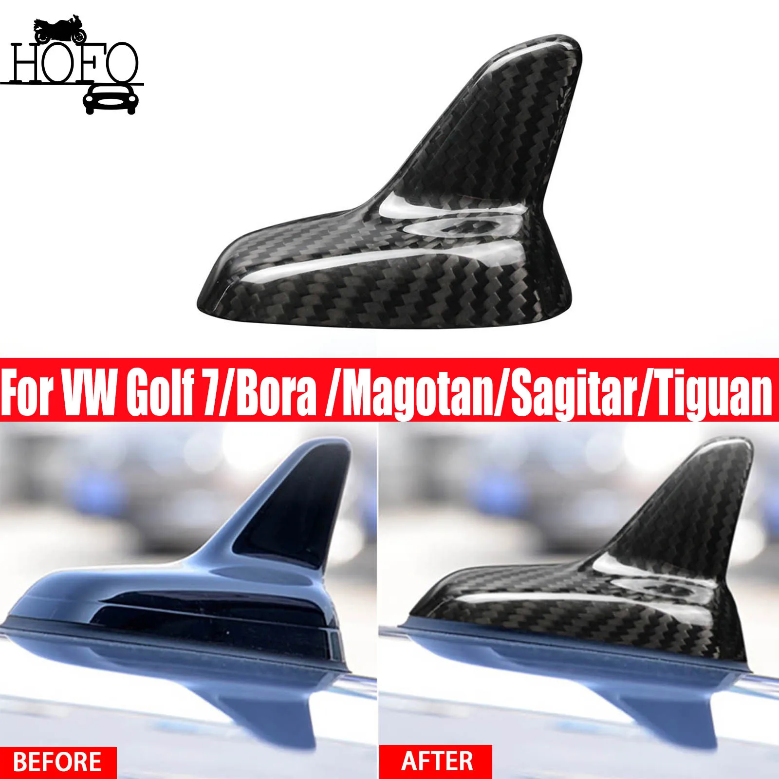 For VW Golf 7/Bora /Magotan/Sagitar/Tiguan L REAL HARD Dry Carbon Fiber Roof Shark Fin Antenna Cover
For VW Golf 7/Bora /Magotan/Sagitar/Tiguan L REAL HARD Dry Carbon Fiber Roof Shark Fin Antenna Cover