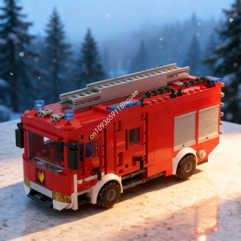 514pcs MOC Freestyle Feuerwehr HLF Model Building Blocks Architecture Toy DIY Christmas Gift Creative Idea Education Kids
514pcs MOC Freestyle Feuerwehr HLF Model Building Blocks Architecture Toy DIY Christmas Gift Creative Idea Education Kids