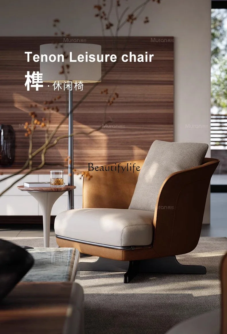 yj5Full Genuine Leather Lounge Chair Villa Living Room Italian Style Light Luxury Single Sofa
yj5Full Genuine Leather Lounge Chair Villa Living Room Italian Style Light Luxury Single Sofa