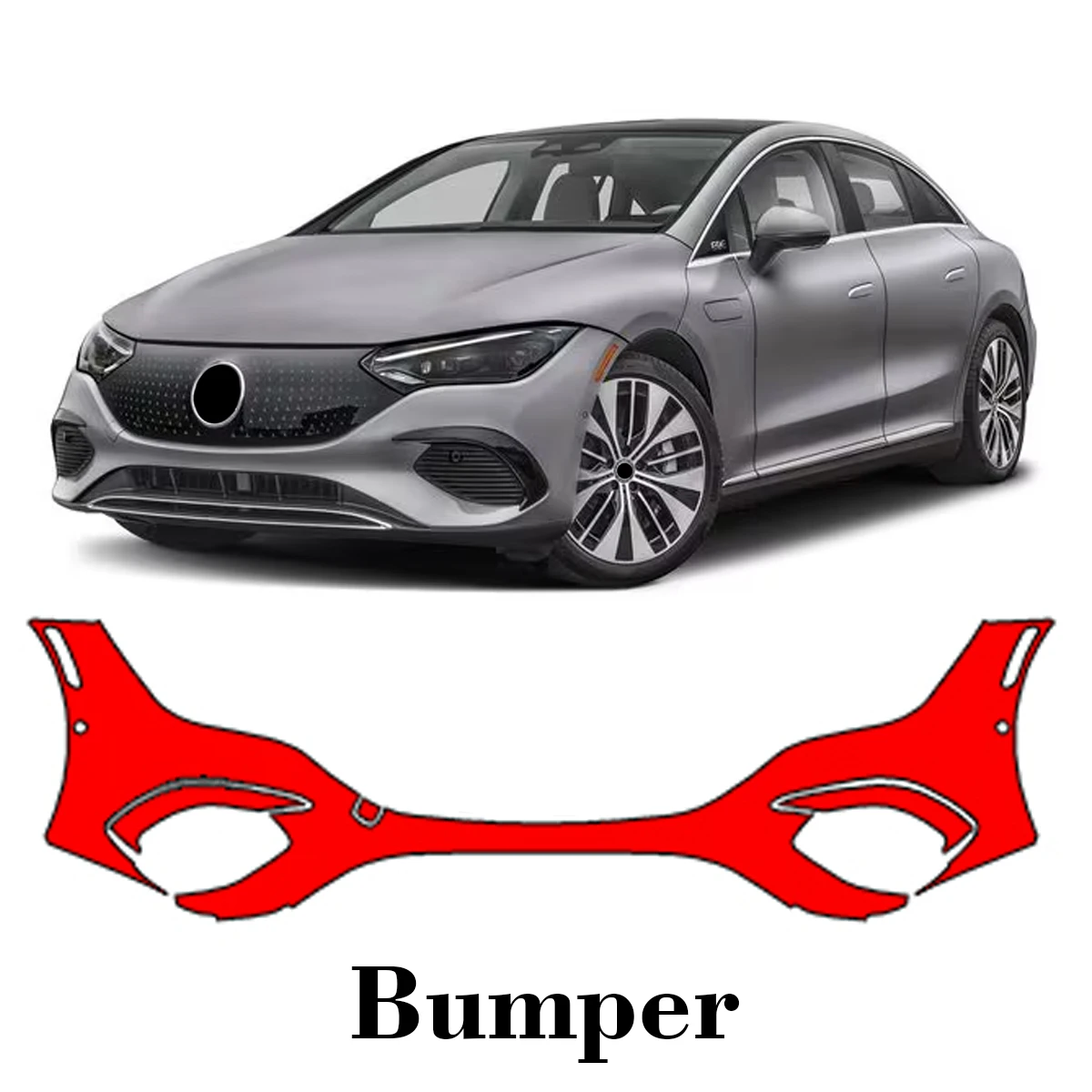 Car Precut Paint Protection Film Front Bumper Anti-scratch Exterior TPU PPF For Mercedes Benz EQE Sedan 2023-2025
Car Precut Paint Protection Film Front Bumper Anti-scratch Exterior TPU PPF For Mercedes Benz EQE Sedan 2023-2025