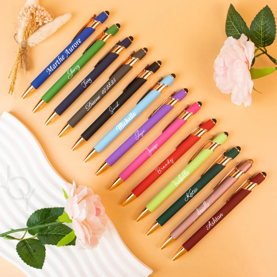 10pcs Personalized Ballpoint Pen Laser Engraving Custom Ballpoint Pen, Gifts for Students from Teacher, Personalized Wedding Pen
10pcs Personalized Ballpoint Pen Laser Engraving Custom Ballpoint Pen, Gifts for Students from Teacher, Personalized Wedding Pen