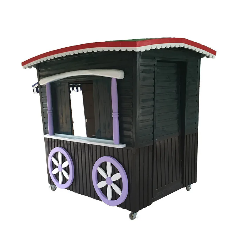 #Outdoor anti-corrosive wood chalet sales booth Commercial Street Square Mobile sales booth Scenic ticket booth Milk tea house N
#Outdoor anti-corrosive wood chalet sales booth Commercial Street Square Mobile sales booth Scenic ticket booth Milk tea house N