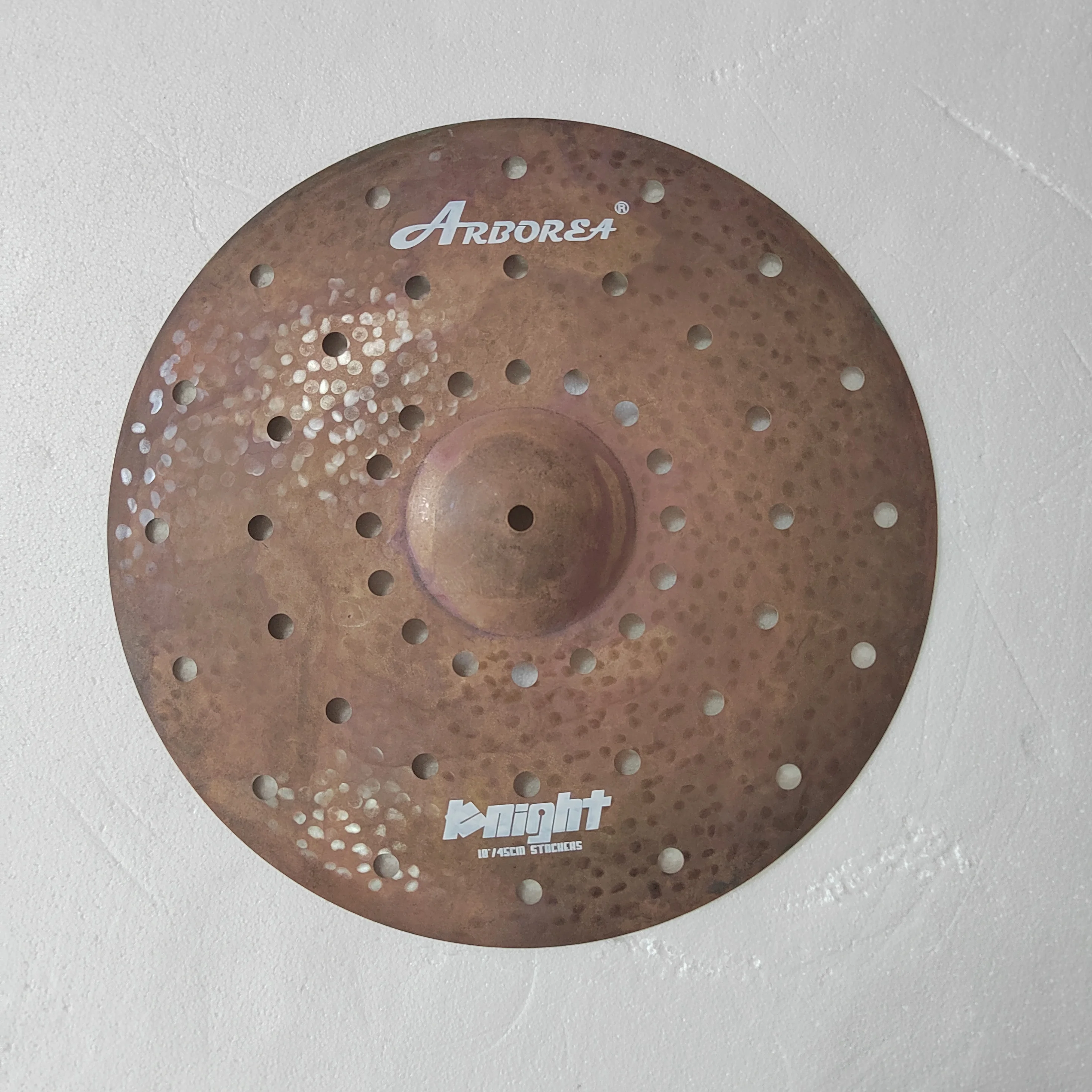 Knight Series 18 Inch 45CM O Zone FX Crash Cymbal B 20 Hand Hammered Multi Hole Effect Cymbal For Drum Set
Knight Series 18 Inch 45CM O Zone FX Crash Cymbal B 20 Hand Hammered Multi Hole Effect Cymbal For Drum Set