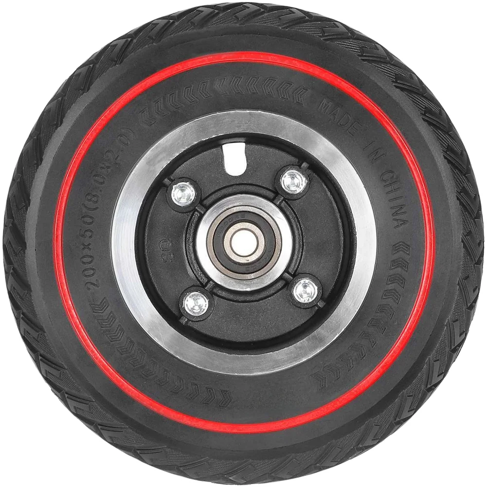 For Standard Scooters 8 Inch Scooter Wheels For Daily Commuting Red Line Black Tire Wear-resistant Construction
For Standard Scooters 8 Inch Scooter Wheels For Daily Commuting Red Line Black Tire Wear-resistant Construction