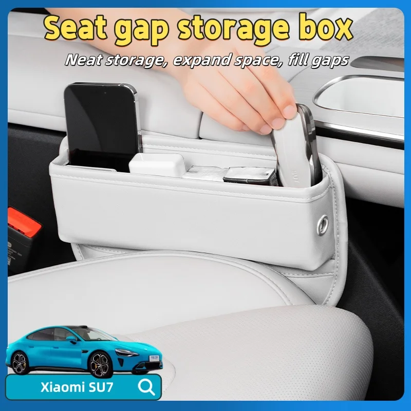 For Xiaomi SU7 Seat Gap Storage Box Seat Gap Storage Box Car Interior Supplies Suitable for Men and Women
For Xiaomi SU7 Seat Gap Storage Box Seat Gap Storage Box Car Interior Supplies Suitable for Men and Women