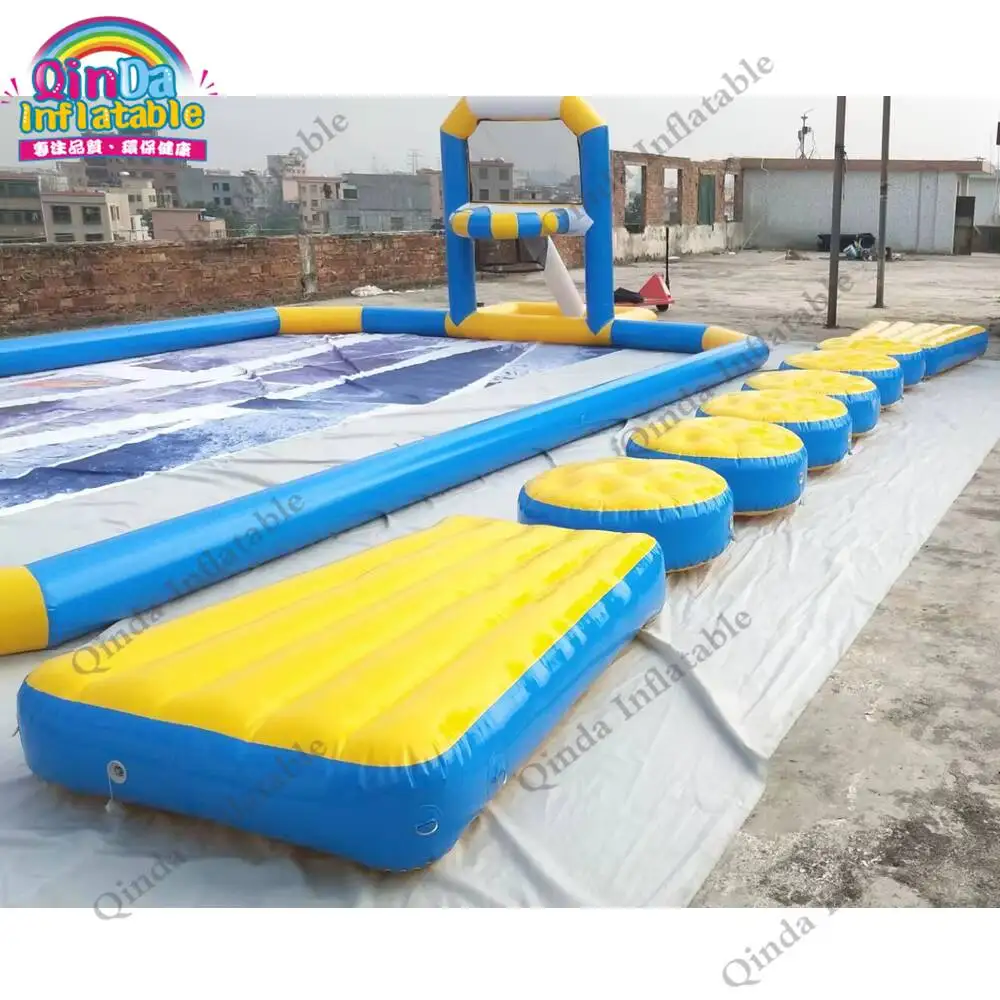 10M Length Floating Inflatable Bridge Juming Inflatable Water Obstacle Course For Sale
10M Length Floating Inflatable Bridge Juming Inflatable Water Obstacle Course For Sale