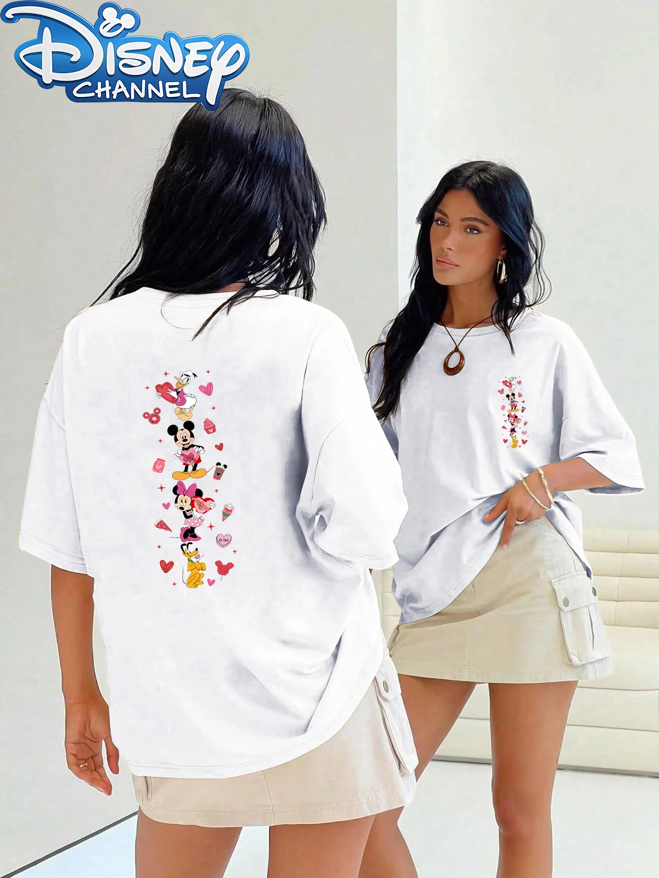 Новая модель одежды Disney Heart & Love, универсальная одежда на все случаи жизни, одежда больших размеров, унисекс, высокое качество, популярный товар, классическая одежда для пар.
Новая модель одежды Disney Heart & Love, универсальная одежда на все случаи жизни, одежда больших размеров, унисекс, высокое качество, популярный товар, классическая одежда для пар.