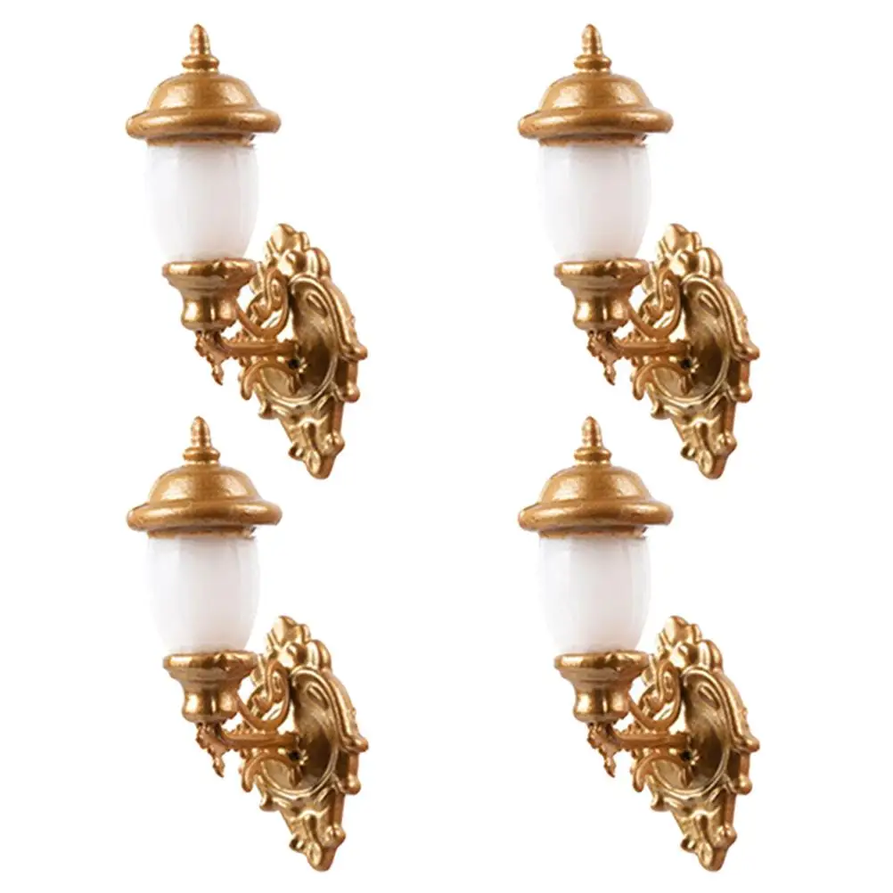 4 Pcs Lamp Dollhouse Wall Light Sconce Mini Lights Lantern outside Lamps for
4 Pcs Lamp Dollhouse Wall Light Sconce Mini Lights Lantern outside Lamps for