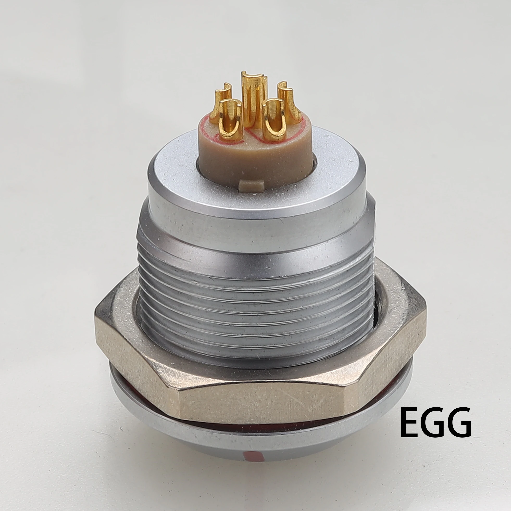 IP68 waterproof aviation socket connector EGG 1K connector 2p 3p 4p 5p 6p 7p 8p 10p 12p 14p 16p Circular metal female socket
IP68 waterproof aviation socket connector EGG 1K connector 2p 3p 4p 5p 6p 7p 8p 10p 12p 14p 16p Circular metal female socket