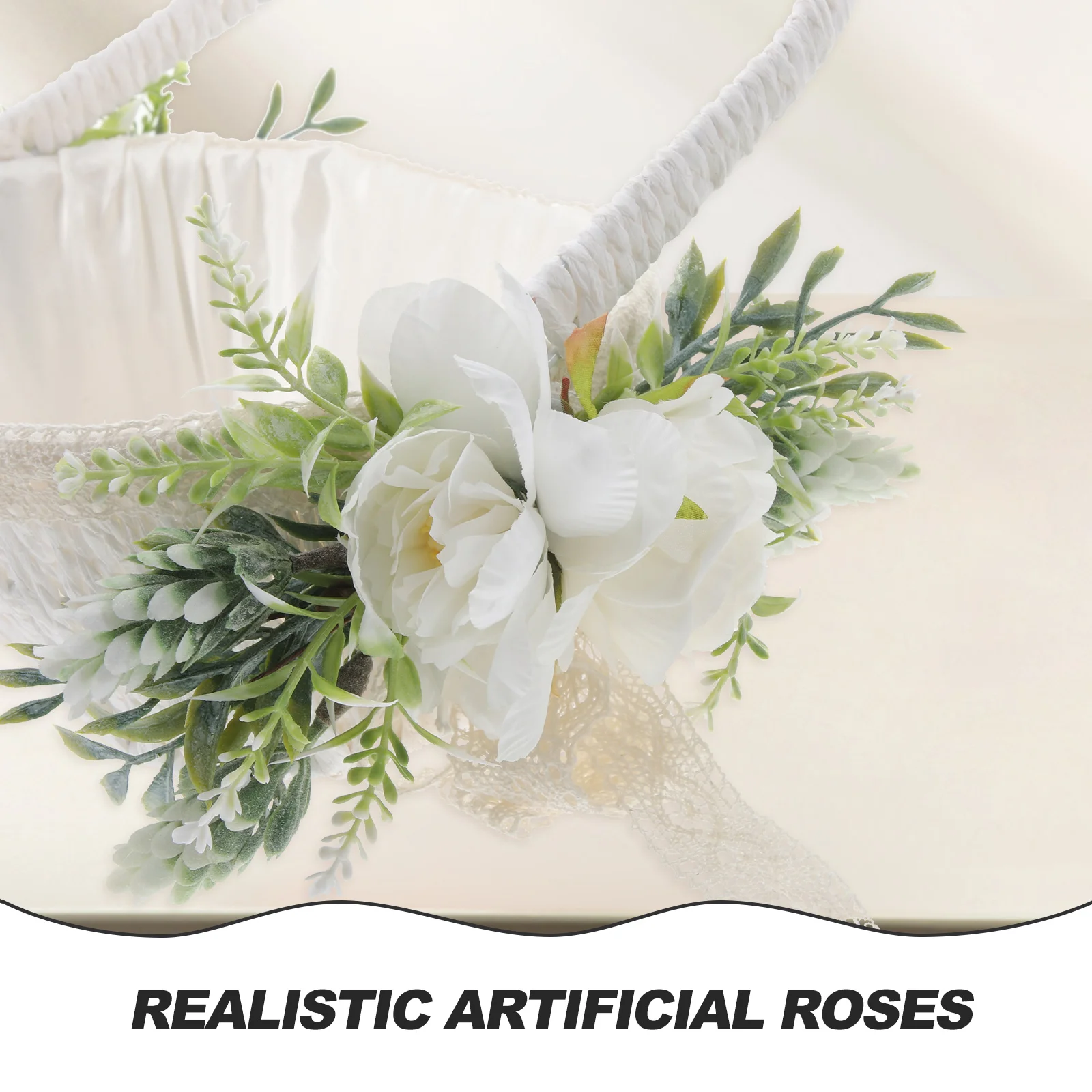 Portable Handwoven Twine Wedding Party Artificial Rose Flower Basket for Favors Rustic Handheld Girl Baskets Gifts for Flowers
Portable Handwoven Twine Wedding Party Artificial Rose Flower Basket for Favors Rustic Handheld Girl Baskets Gifts for Flowers