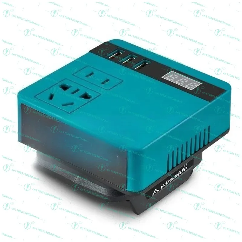Cordless 120W Power Inverter DC 18V to 220V Household Inverter
Cordless 120W Power Inverter DC 18V to 220V Household Inverter