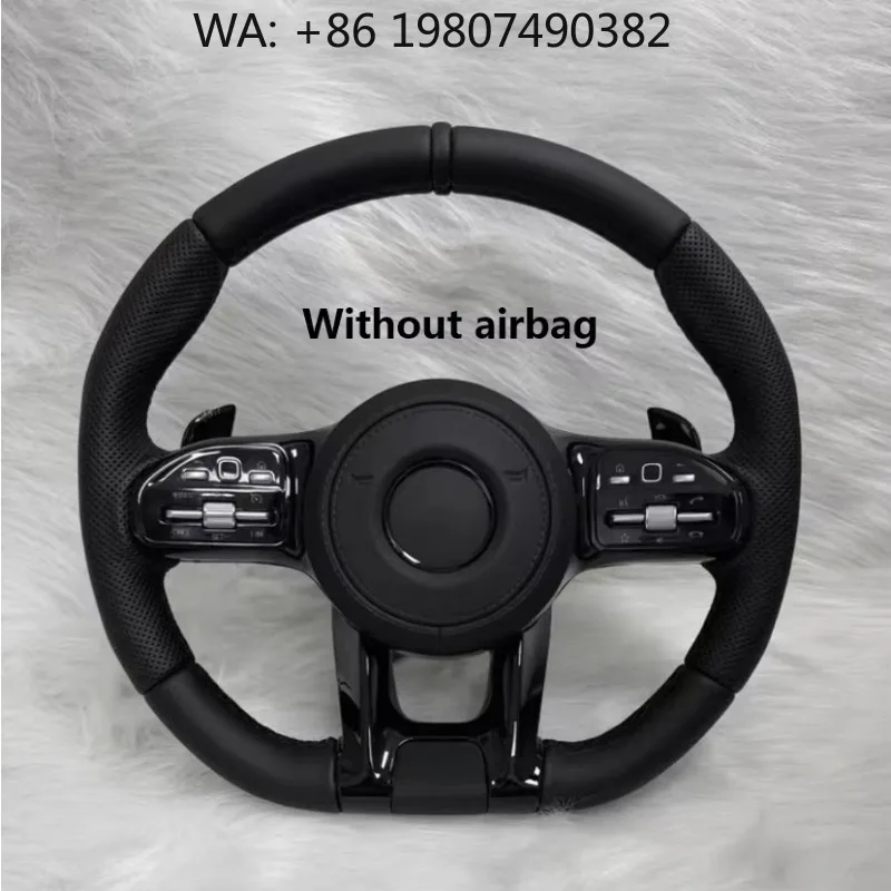 Customizable Genuine Leather Sports Steering Wheel Hot Sale Universal Modified Car Interior Replacement Trim
Customizable Genuine Leather Sports Steering Wheel Hot Sale Universal Modified Car Interior Replacement Trim