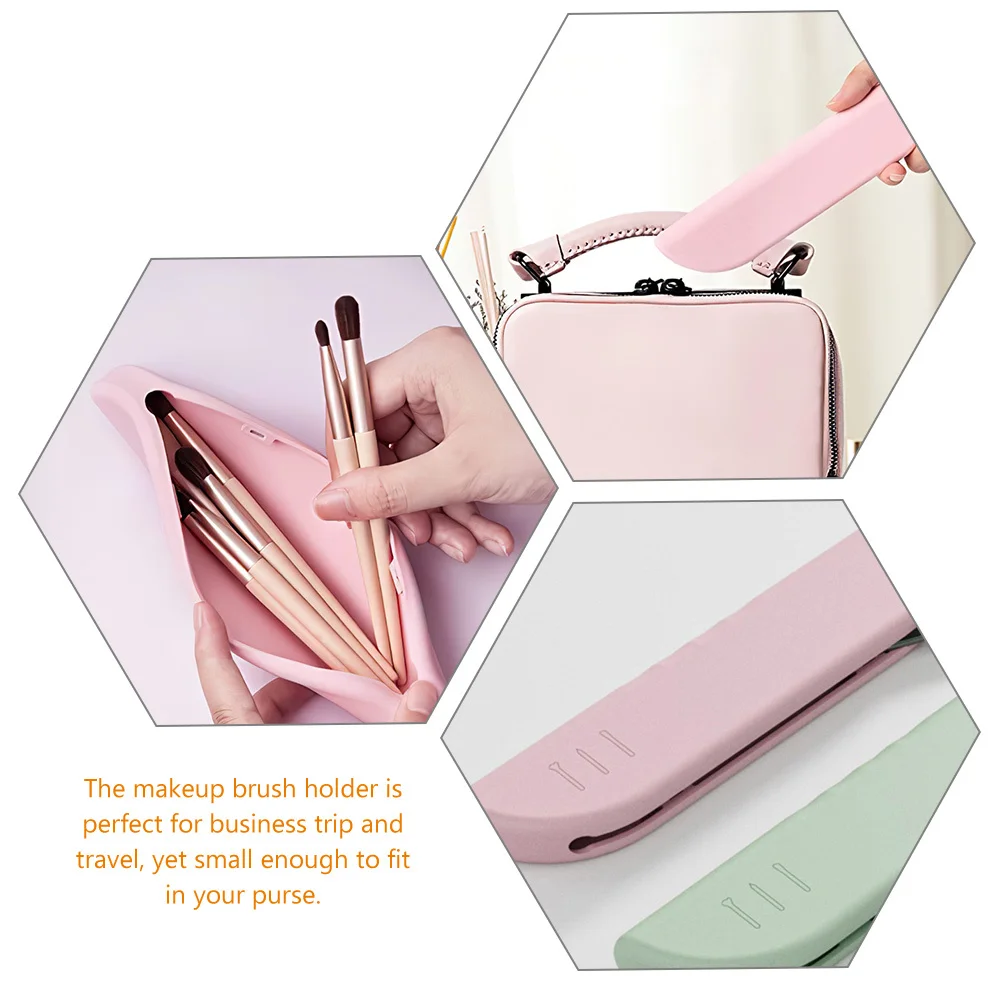 Travel Makeup Brush Holder Compact Beauty Organizer Protects Tools from Damage Desktop Pencil Case and Bag Storage Solution
Travel Makeup Brush Holder Compact Beauty Organizer Protects Tools from Damage Desktop Pencil Case and Bag Storage Solution