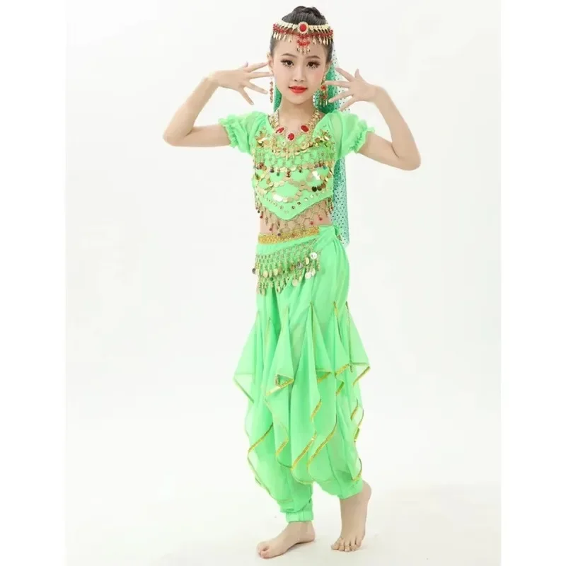 4pcs 2019 New Kids Girl Belly Dancing Costume Child Oriental Belly Dance Costumes Indian Dancing Performance Dresss For Kids
4pcs 2019 New Kids Girl Belly Dancing Costume Child Oriental Belly Dance Costumes Indian Dancing Performance Dresss For Kids
