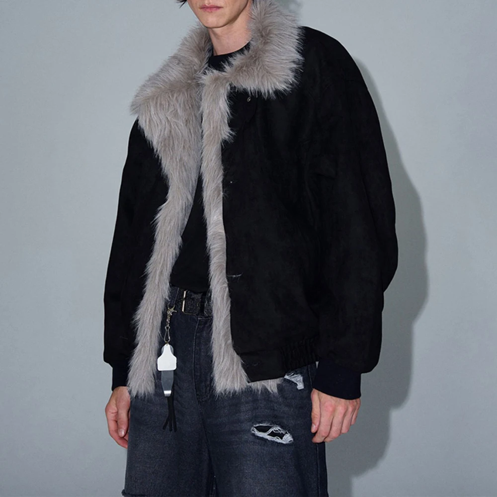 2025 Winter New Men's Patchwork Long-Sleeve Jacket American Retro Fashion Trendy High Street Casual Loose Niche Men's Top
2025 Winter New Men's Patchwork Long-Sleeve Jacket American Retro Fashion Trendy High Street Casual Loose Niche Men's Top