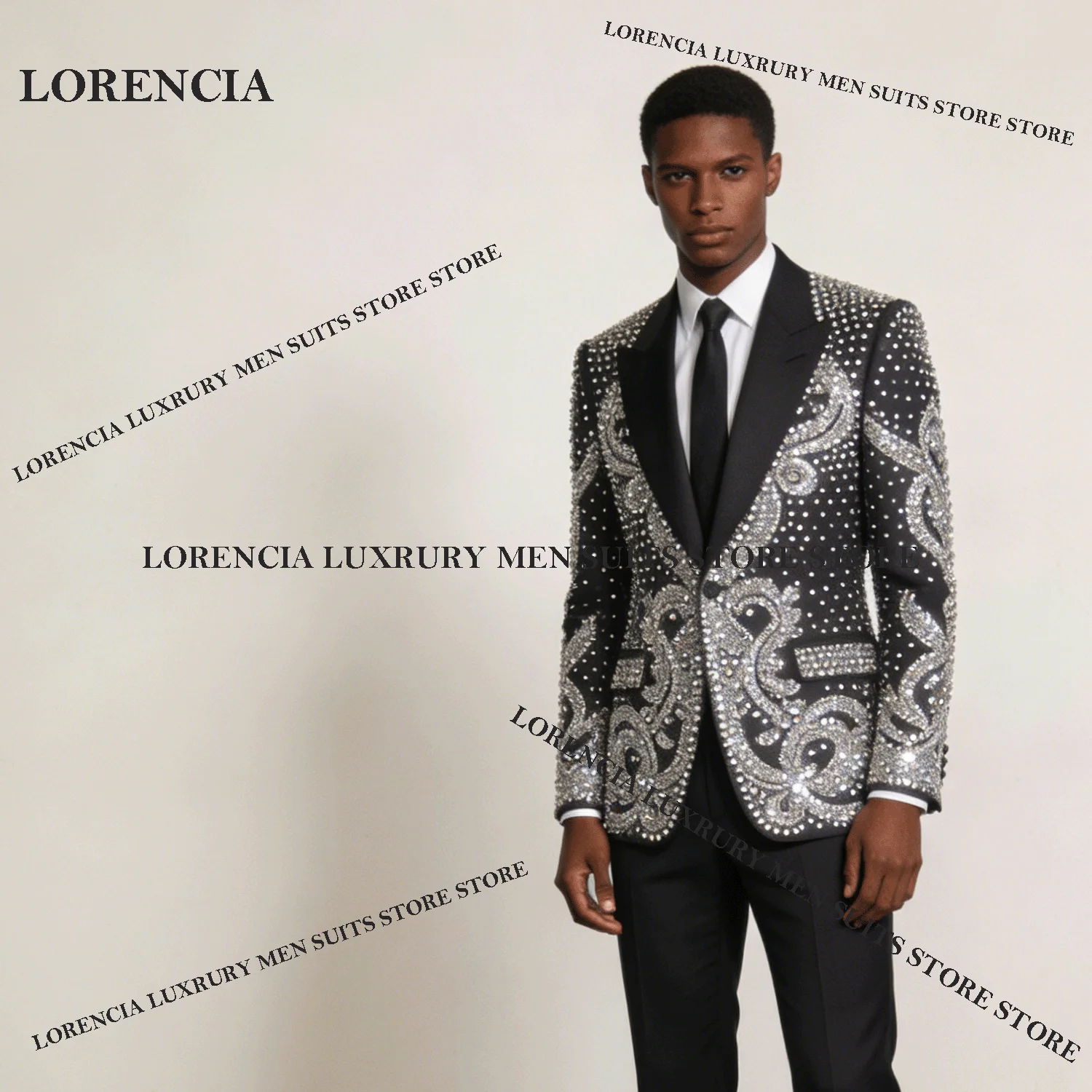 Elegant Peak Lapel One Buttons Men Suits 3 Pieces Business Suits Customized Homme Groom Wedding Terno Masculino Slim Blazer Sets
Elegant Peak Lapel One Buttons Men Suits 3 Pieces Business Suits Customized Homme Groom Wedding Terno Masculino Slim Blazer Sets