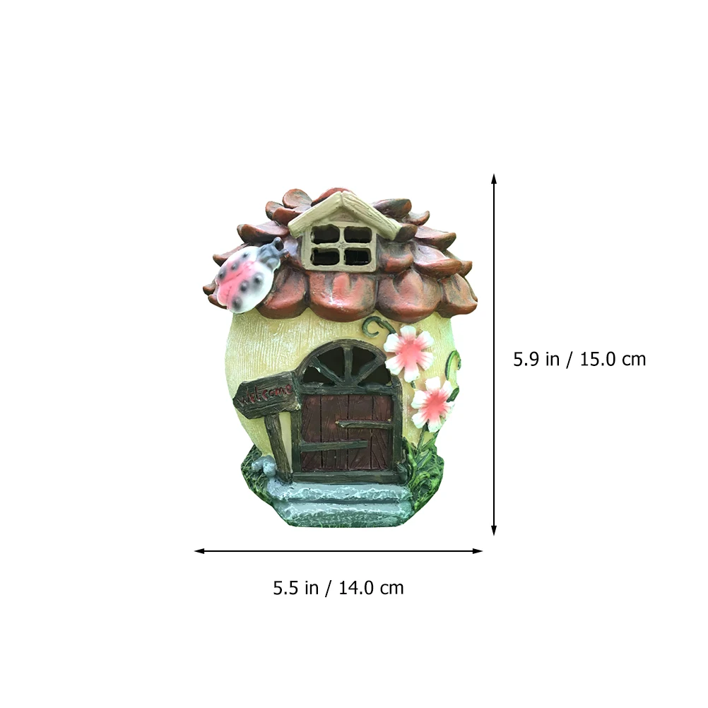 Garden House Decor Solar Resin Statue Mini Colorful Outdoor Decoration Micro Landscape Durable Safe HOUSE Shaped Solar Lighting
Garden House Decor Solar Resin Statue Mini Colorful Outdoor Decoration Micro Landscape Durable Safe HOUSE Shaped Solar Lighting