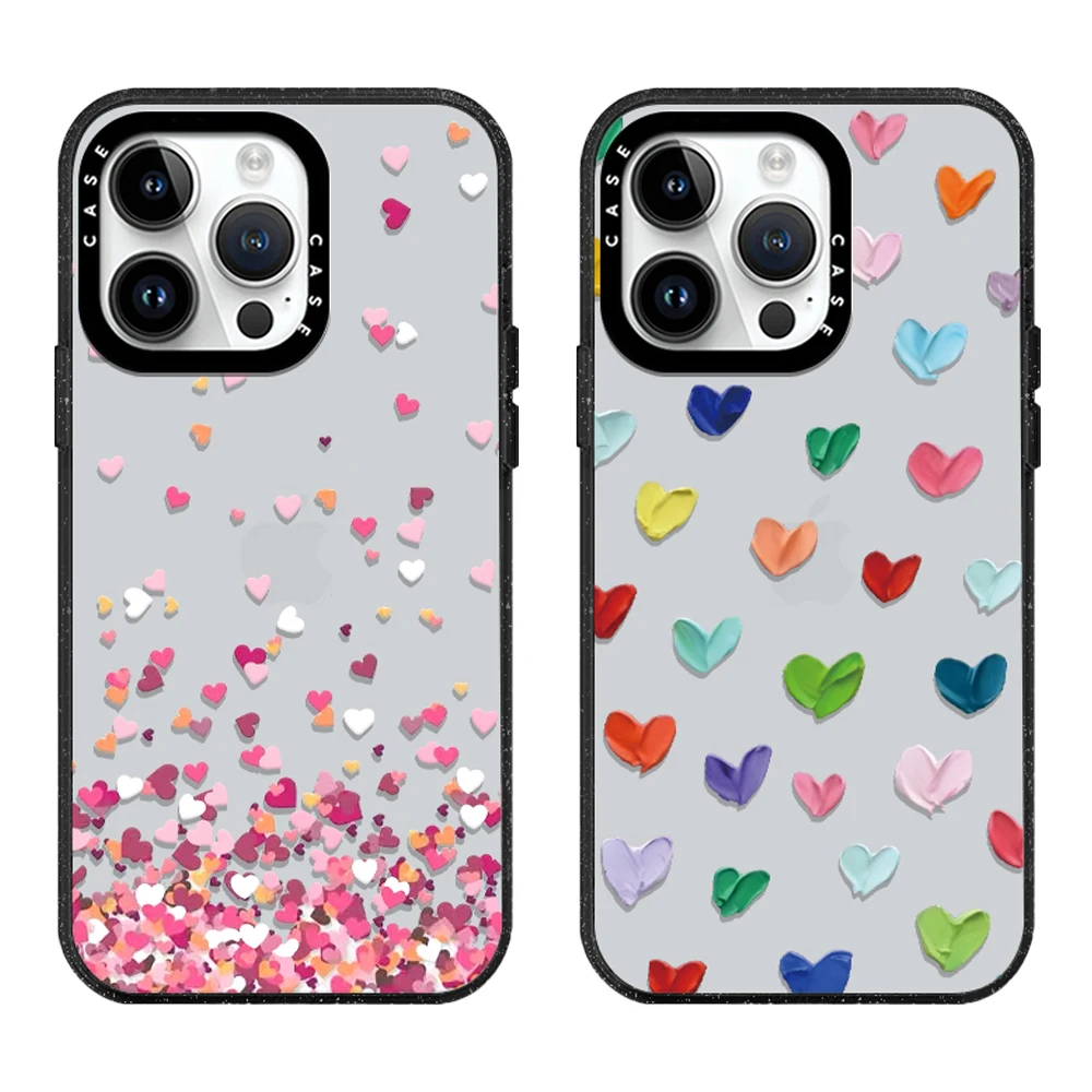 Colorful Love Heart Pretty Acrylic Phone Case With MagSafe For iPhone 16 11 12 13 14 15 Pro Max Plus Anti-drop Back Cover
Colorful Love Heart Pretty Acrylic Phone Case With MagSafe For iPhone 16 11 12 13 14 15 Pro Max Plus Anti-drop Back Cover