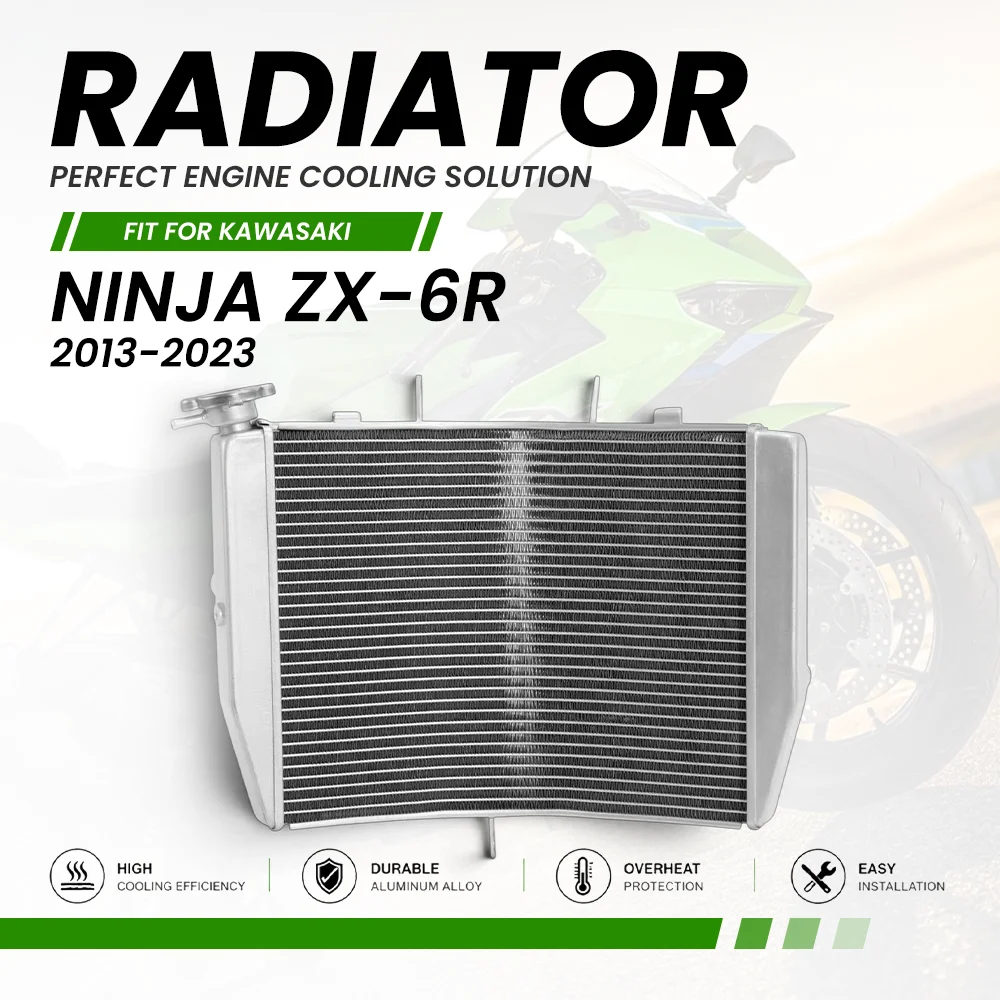 Ninja ZX-6R 2013-2023 Motorcycle Heat Sink Protective Cover Water Tank Assembly Modified Parts ZX6R
Ninja ZX-6R 2013-2023 Motorcycle Heat Sink Protective Cover Water Tank Assembly Modified Parts ZX6R