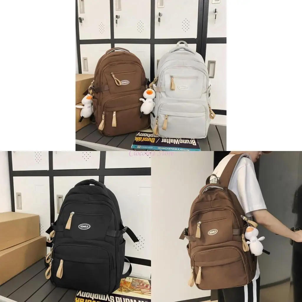 Y1UB Large Capacity School Backpack Nylon Laptop Backpacks Fashion School Bag Bookbag Casual Travel Rucksack for Teenagers
Y1UB Large Capacity School Backpack Nylon Laptop Backpacks Fashion School Bag Bookbag Casual Travel Rucksack for Teenagers