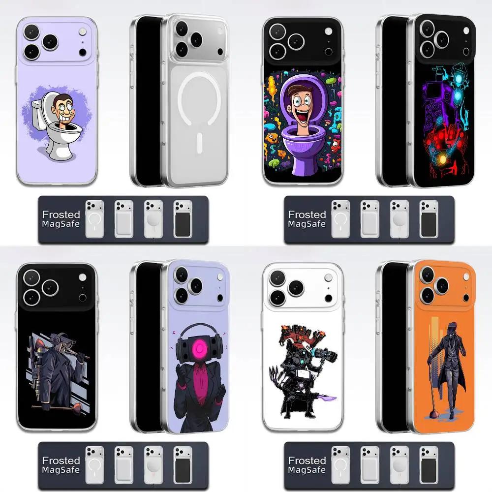 Cartoon S-Skibidi Toilet Phone Case For iPhone 17,16,15,14,13,12,11,Pro,Max,Plus,E,Air,Mini Magsafe Transparent
Cartoon S-Skibidi Toilet Phone Case For iPhone 17,16,15,14,13,12,11,Pro,Max,Plus,E,Air,Mini Magsafe Transparent