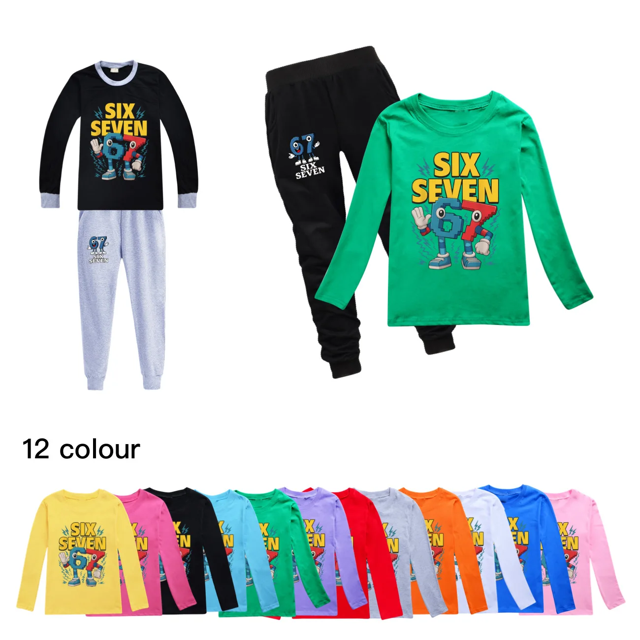 Steal a Brainrot Six Seven 6-7 T Shirt Kids Cartoon T-shirt Toddler Girls Length Sleeve Tops Boys Clothes Children Causal Tees
Steal a Brainrot Six Seven 6-7 T Shirt Kids Cartoon T-shirt Toddler Girls Length Sleeve Tops Boys Clothes Children Causal Tees