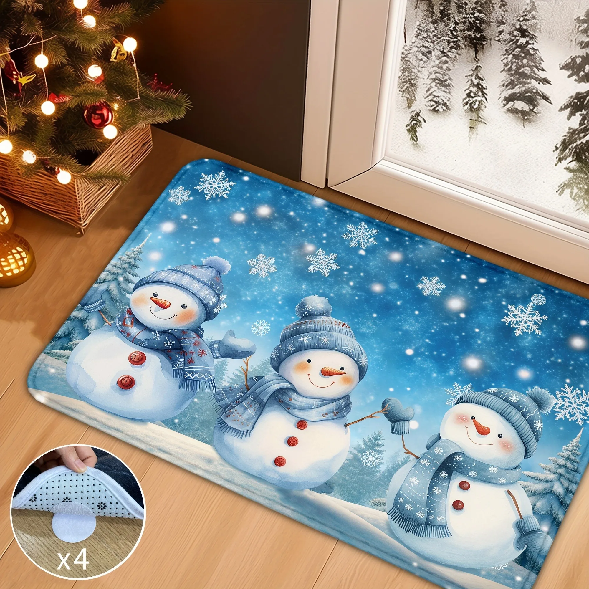 1PC Snowman Pattern Kitchen Rugs Non-Slip Home Door Mats Pop design Bathroom Rugs Bath Mat Carpet for Home Sink Laundry Decor
1PC Snowman Pattern Kitchen Rugs Non-Slip Home Door Mats Pop design Bathroom Rugs Bath Mat Carpet for Home Sink Laundry Decor
