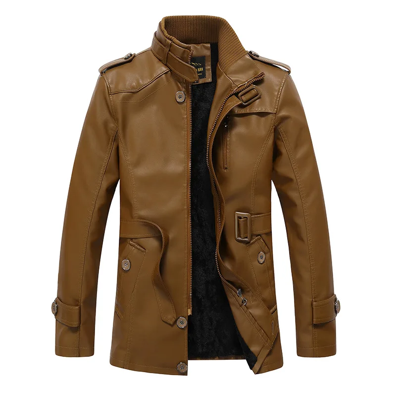 Fashion Casual Style Leather Parkas Wind-Resistant Thickened Warm Cotton Jacket High Quality Comfortable Zipper Men Clothing
Fashion Casual Style Leather Parkas Wind-Resistant Thickened Warm Cotton Jacket High Quality Comfortable Zipper Men Clothing
