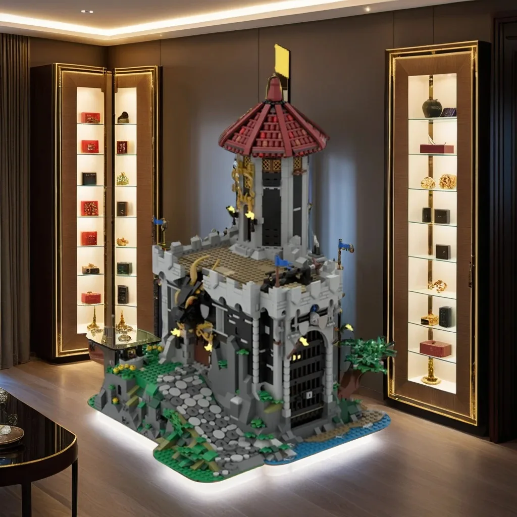4404PCS MOC Magic Movie Majisto S Fire Breathing Fortress Wizard Tower Castle Model Building Blocks DIY Building Blocks Gift Set
4404PCS MOC Magic Movie Majisto S Fire Breathing Fortress Wizard Tower Castle Model Building Blocks DIY Building Blocks Gift Set
