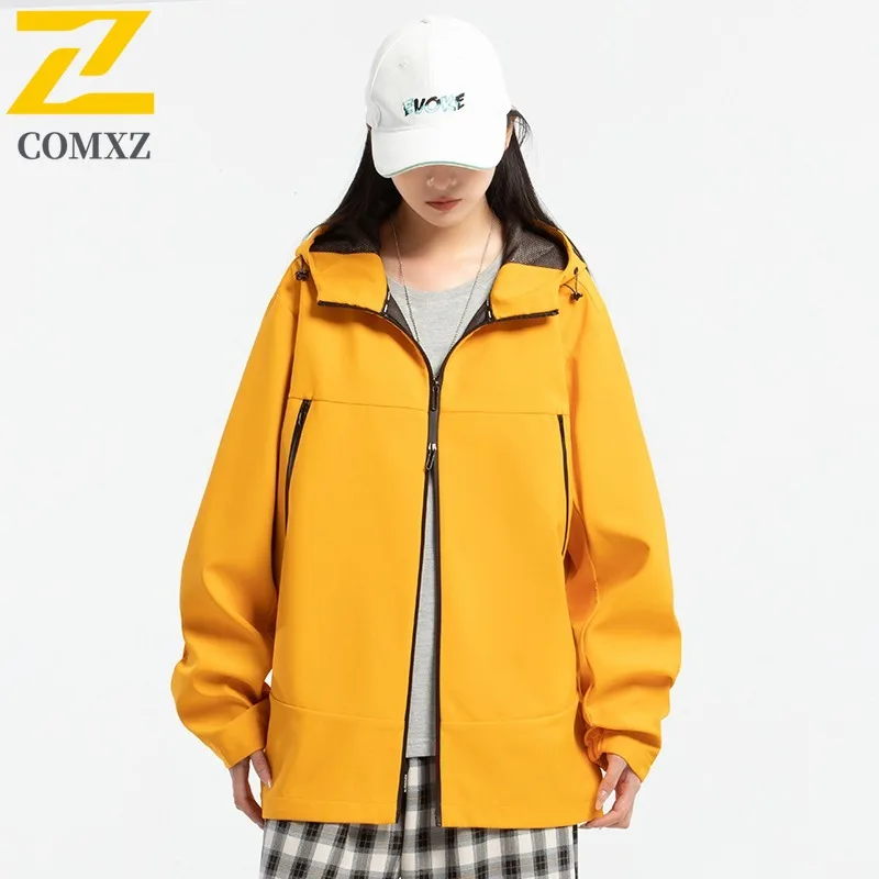 COMXZ 2025 Men Long Sleeve Reflective Windbreaker Versatile Handsome Solid Color Hooded Casual Coat Arrival Fashion Rider Jacket
COMXZ 2025 Men Long Sleeve Reflective Windbreaker Versatile Handsome Solid Color Hooded Casual Coat Arrival Fashion Rider Jacket