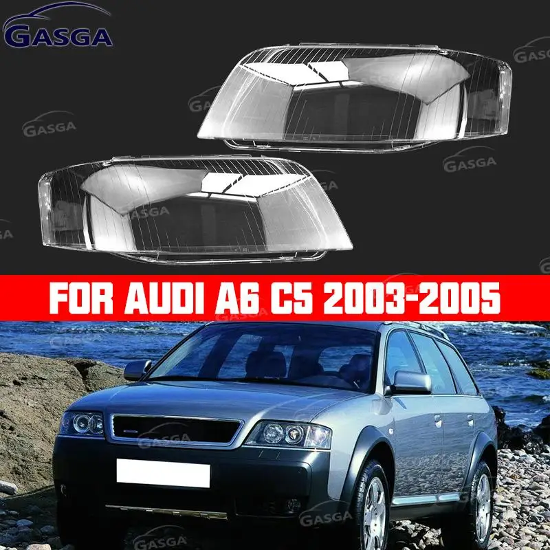 Car Headlight Lens Cover Glass Headlamp Shell For Audi A6 C5 2003 2004 2005 Pair
Car Headlight Lens Cover Glass Headlamp Shell For Audi A6 C5 2003 2004 2005 Pair