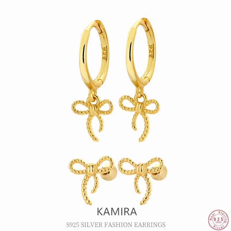 KAMIRA, элегантные серьги-подвески из стерлингового серебра 925 пробы с бантом для женщин, нежные темпераментные серьги из бисера, ювелирные аксессуары
KAMIRA, элегантные серьги-подвески из стерлингового серебра 925 пробы с бантом для женщин, нежные темпераментные серьги из бисера, ювелирные аксессуары
