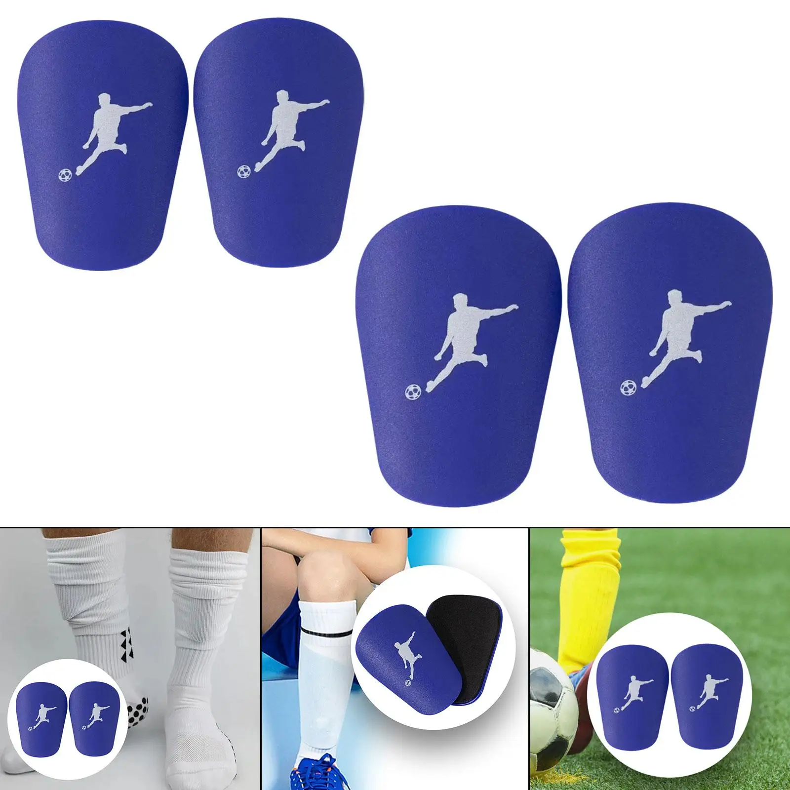 1 пара мини-футбольных щитков для голени, портативное компактное защитное оборудование для улицы 
1 пара мини-футбольных щитков для голени, портативное компактное защитное оборудование для улицы
